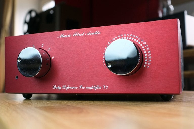 Music First Audio Baby Reference V2 TVC Preamplifier Hifi Pig