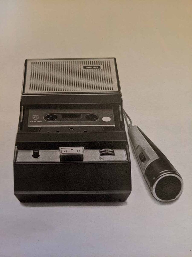 Old Fashioned Tape Recorder