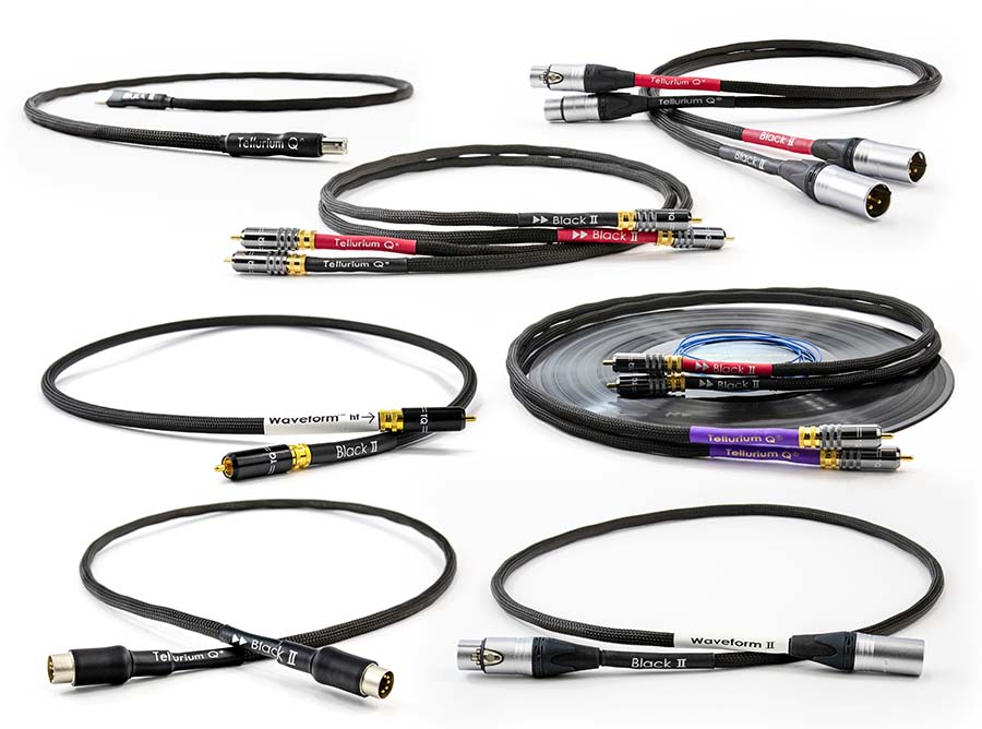 Tellurium Q Black II Interconnect Cables