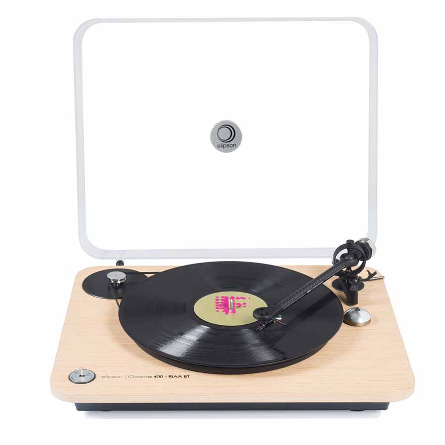 Elipson Chroma 400 Turntables In Real Wood Finishes