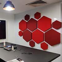 GIK DecoShapes Hexagon Acoustic Panels