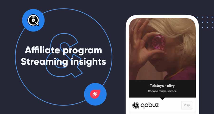 Qobuz and Linkfire have launched a new affiliate program for artists