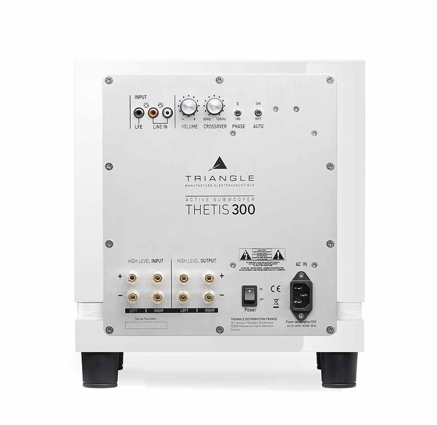 Triangle Thetis 300 And 340 Subwoofers