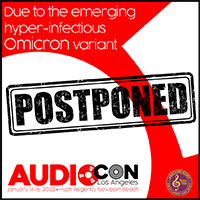 AudioConLA Postponed