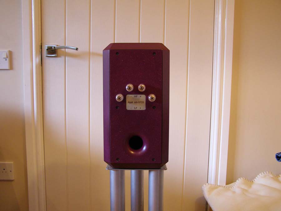 3 square Audio Ayal Loudspeakers rear