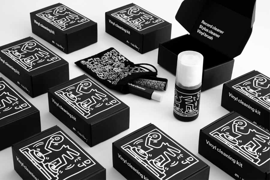 Clean Sound x Keith Haring Vinyl Accessories | Hifi Pig