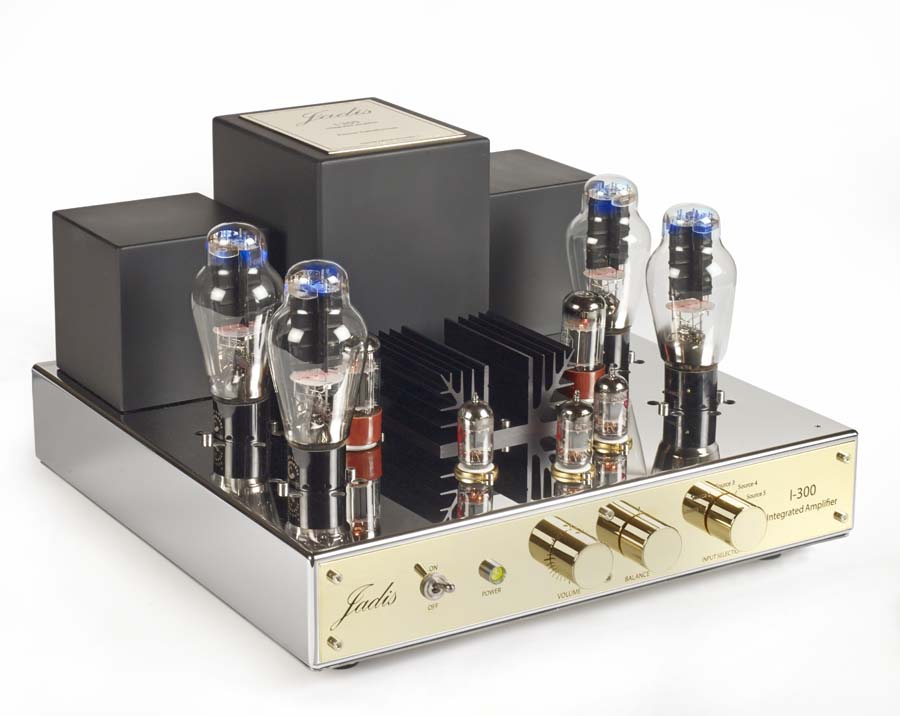 Jadis I300 integrated amplifier side left