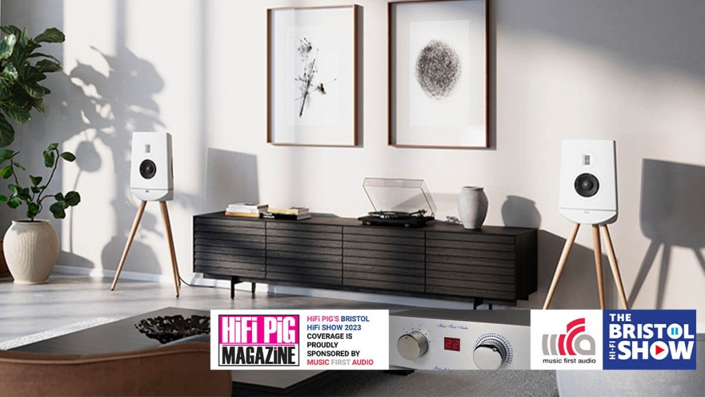 Lyngdorf Audio Cue-100 Loudspeaker At Bristol HiFi Show