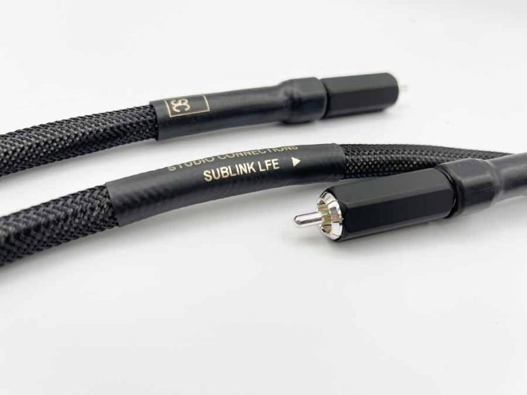Studio Connections Sublink LFE And Sublink High Level Subwoofer Cables