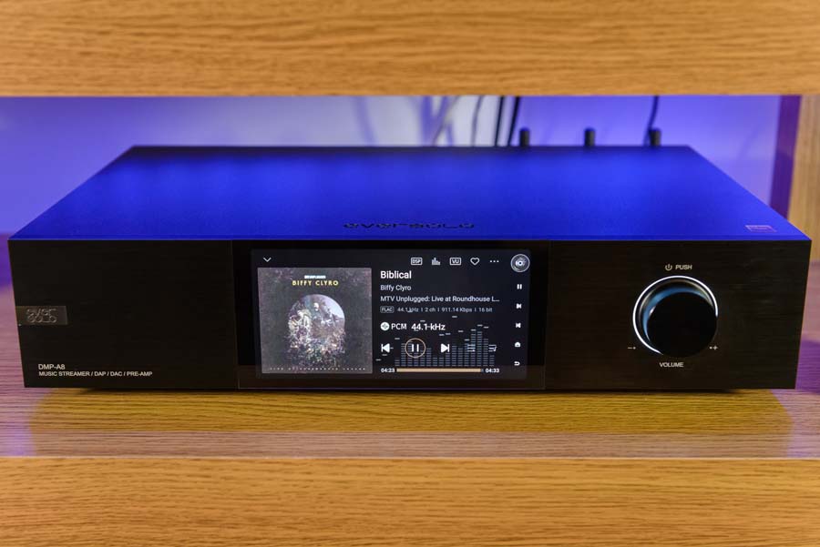 Eversolo DMP-A8 Streamer Network Player Music Service and Hi-Res Strea