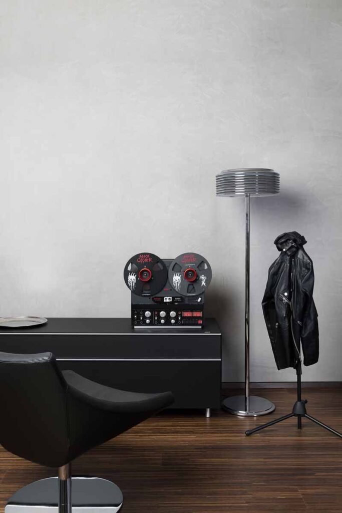Alice Cooper Limited Edition Revox T77 Turntable And Revox B77 Mk III Tape Machine
