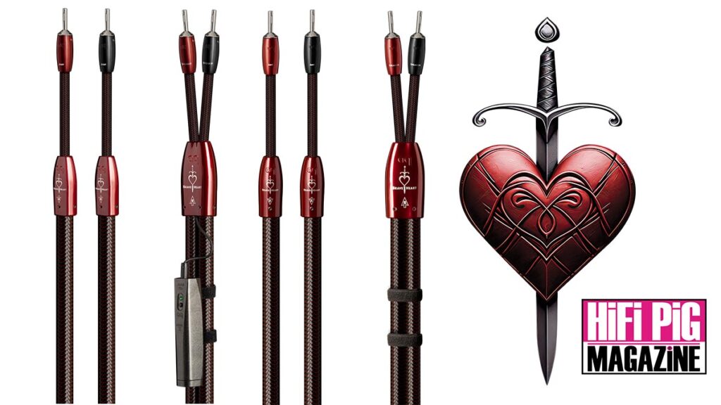 AudioQuest Brave Heart Zero-Tech Speaker Cable hifi news