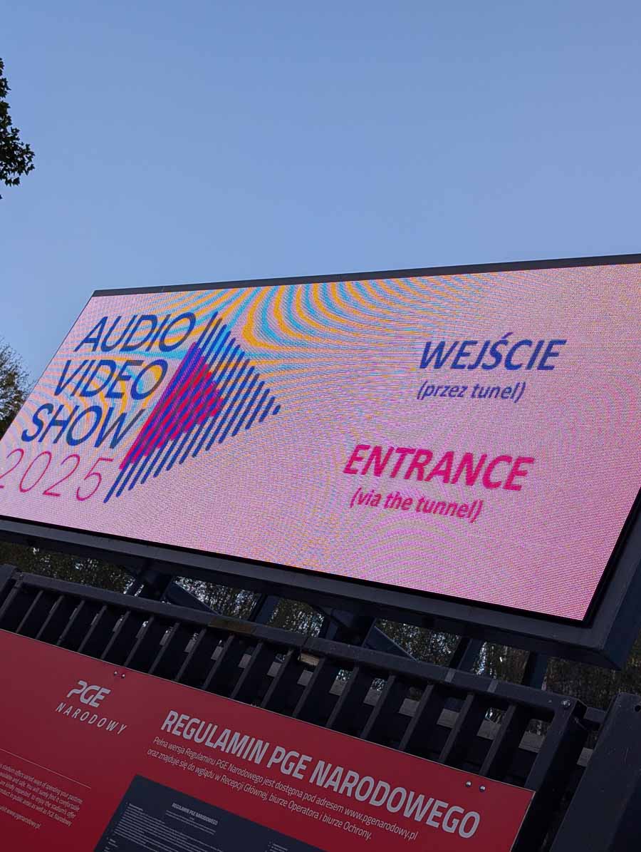 Audio Video Show Warsaw 2025 Report – Part Two PGE Narodowy Stadium