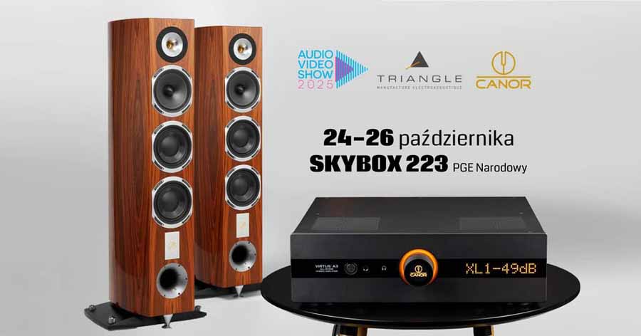 triangle canor audio video show warsaw 2025