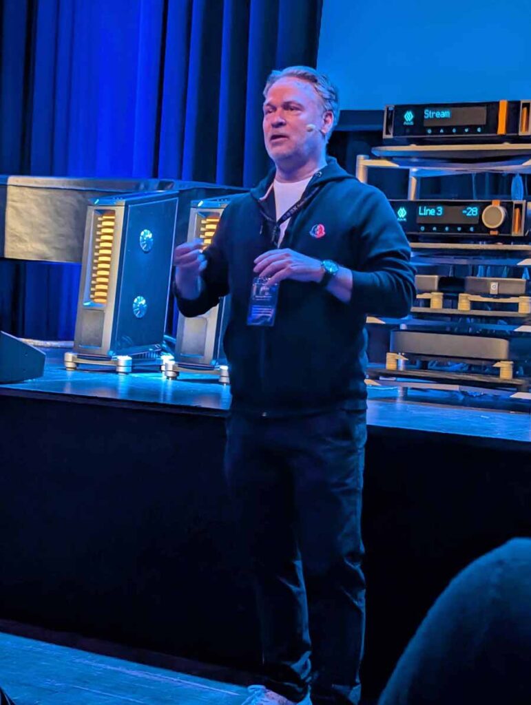 Børresen M8 Gold Signature Loudspeaker And Aavik M-880 Mono Amplifier Launch Event with audio group denmark
