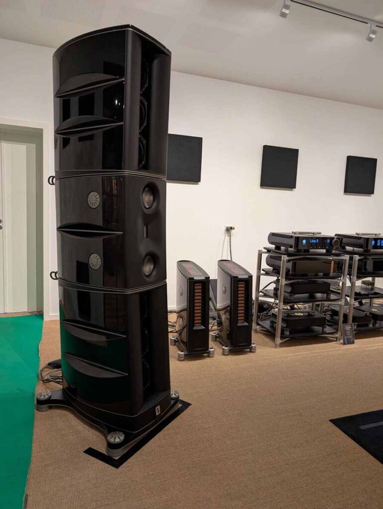 Børresen M8 Gold Signature Loudspeaker And Aavik M-880 Mono Amplifier Launch Event with audio group denmark