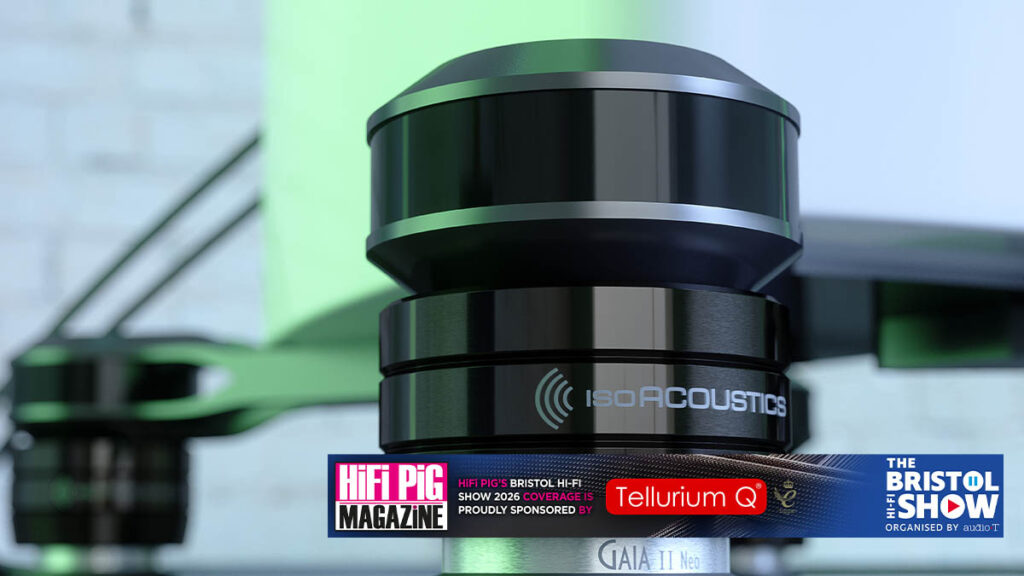 IsoAcoustics GAIA Neo Series At Bristol HiFi Show 2026 hifi news