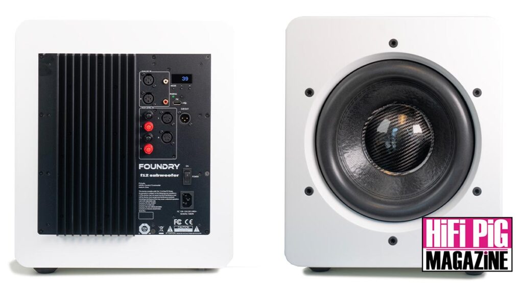 PS Audio Foundry F12 Subwoofer hifi news