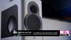 Kii Audio Kii SEVEN Active Loudspeaker System At Audio Show Deluxe 2026 hifi news