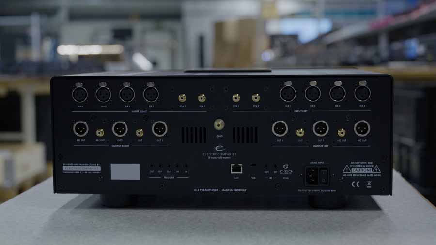 Electrocompaniet EC 5 Preamplifier At AXPONA 2026