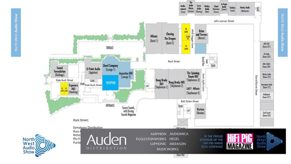 North West Audio Show 2026 Floorplans And Brand List nwas 2026 cranage 2026