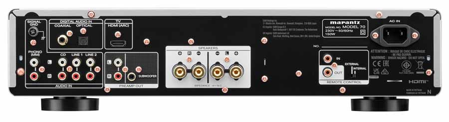 Marantz Model 70 Amplifier And Marantz CD 70