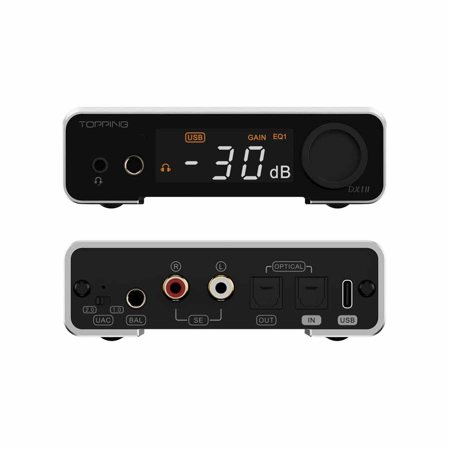 Topping DX1 II DAC And Headphone Amplifier