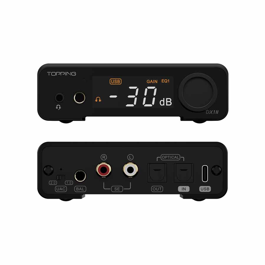Topping DX1 II DAC And Headphone Amplifier