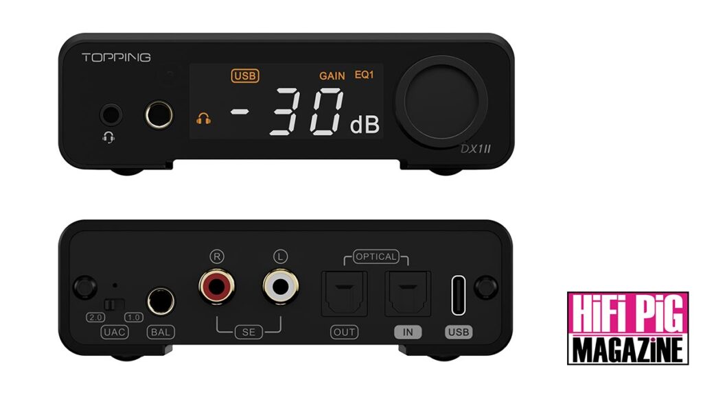 Topping DX1 II DAC And Headphone Amplifier hifi news