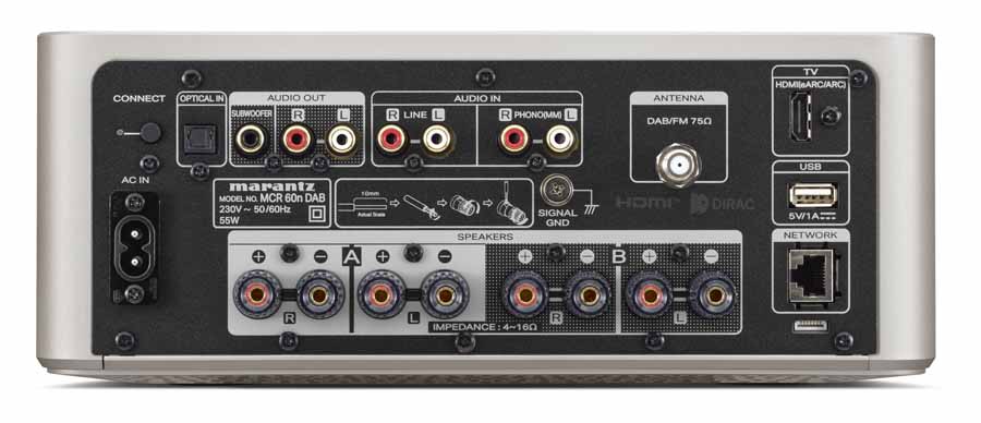 Marantz MCR 60n Compact All-In-One HiFi System