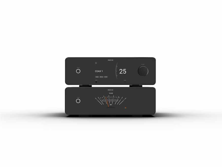 Michi Prestige P430 Pre-Amplifier And Michi Prestige S430 Stereo Power Amplifier
