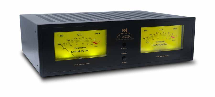 Manunta Classic Preamplifier And Manunta Classic Power Amplifier