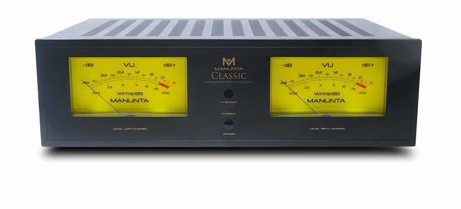 Manunta Classic Preamplifier And Manunta Classic Power Amplifier