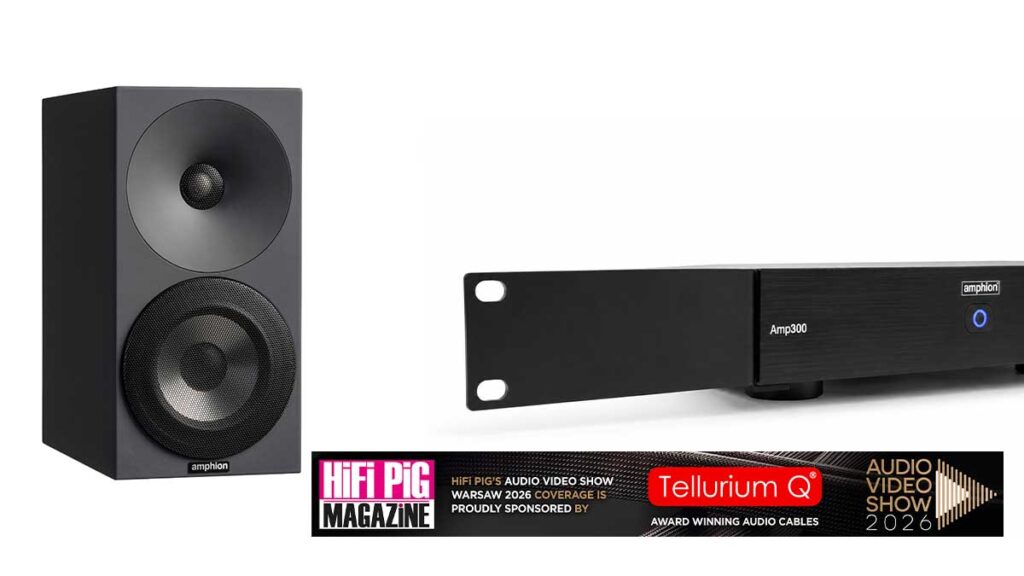 Amphion A15 Active Loudspeaker And AMP300 At Audio Video Show Warsaw 2026