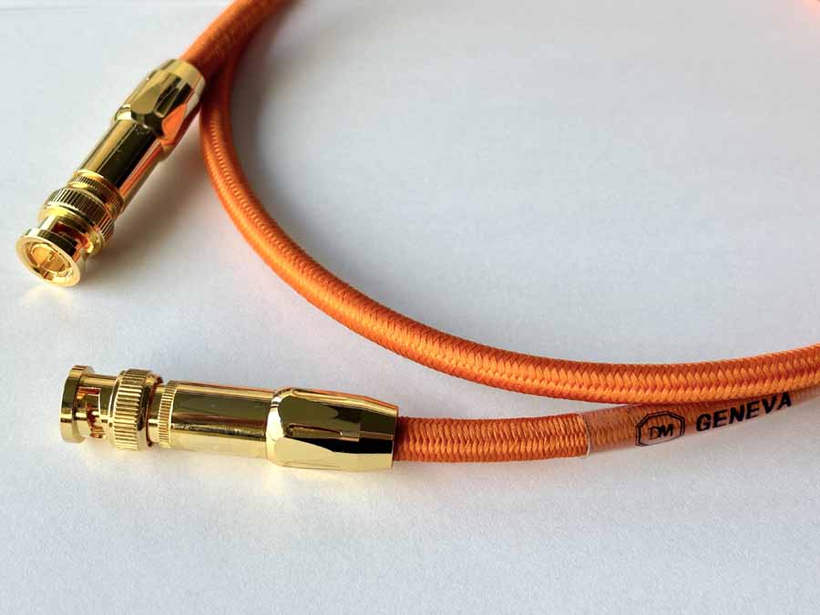 DM Connect Geneva BNC Digital Clock Reference Cable