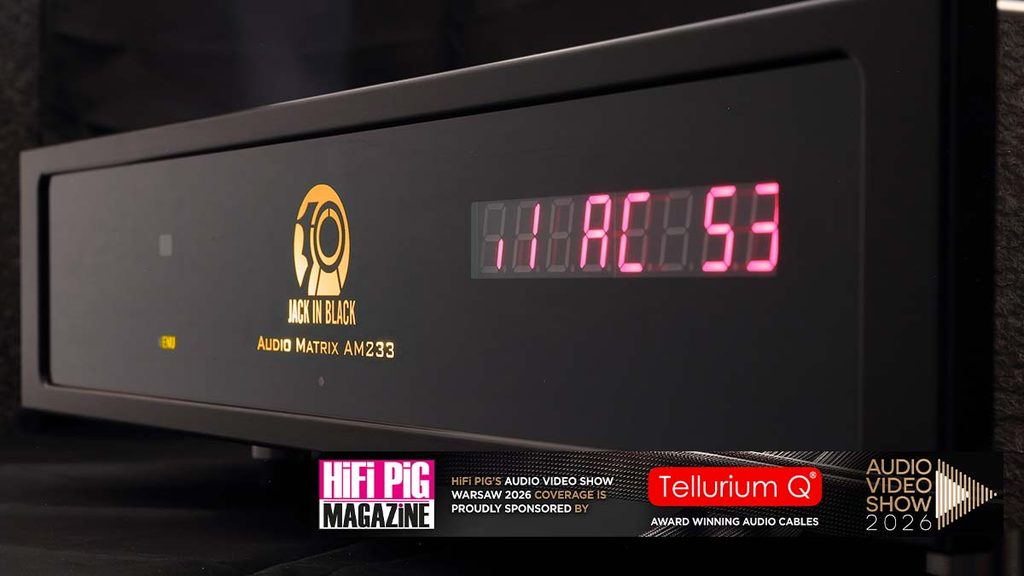 Jack In Black AM233 Audio Matrix Debut At AV Show Warsaw 2026