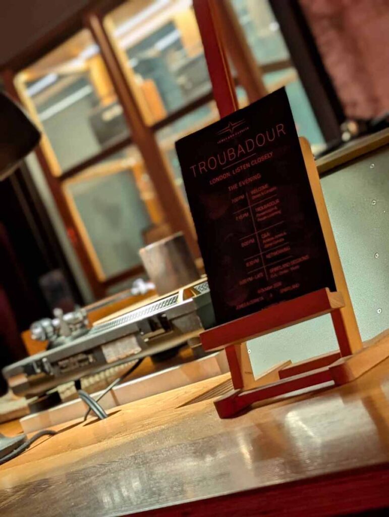Jones And Cerreta Troubadour Speakers Make Their UK Debut At Spiritland