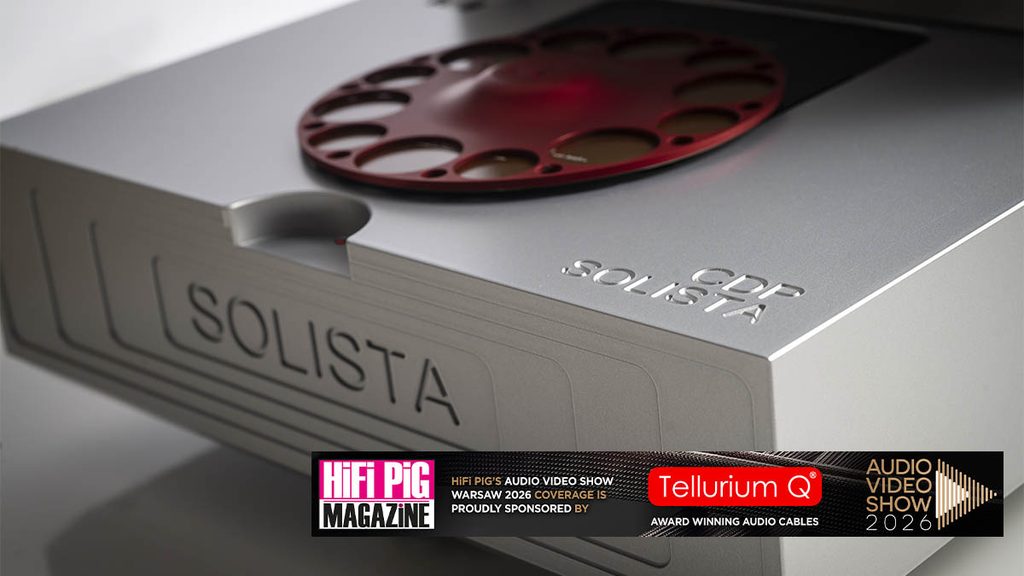 Omega Audio Concepts Solista CD Player At Audio Video Show Warsaw 2026 hifi news
